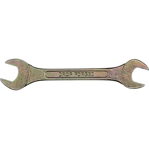 Ключ рожковый 14х15 мм желтый цинк СИБРТЕХ