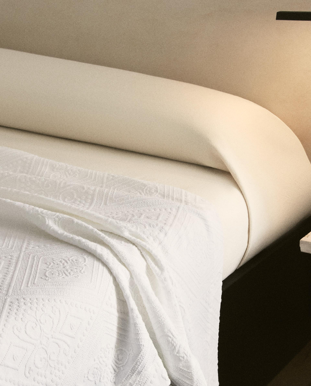 Zara Home покрывало из хлопка, белый · 6191/006