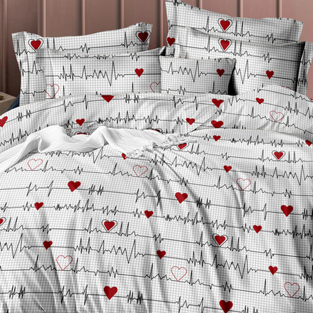 Комплект постельного белья "РУ. GALAXY" дизайн: В/003, полисатин.