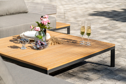 "Амальфия" трансформирующаяся лаунж-зона из алюминия, цвет графит