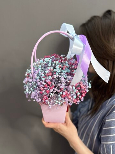 Сумочка с гипсофилой