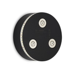 Светодиодное магнитное основание,  7Вт,  200Лм,  4000К,  недиммируемый,  D99, 5*W34мм,  черный