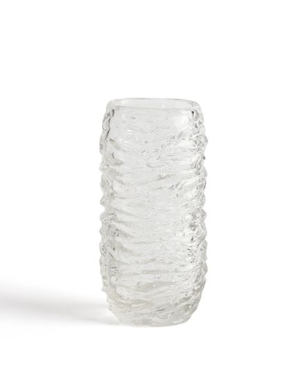 Ваза Vorma из прозрачного стекла 29,5см