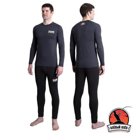 Термобелье Alaskan First Mission     XS компл.сер/чер.