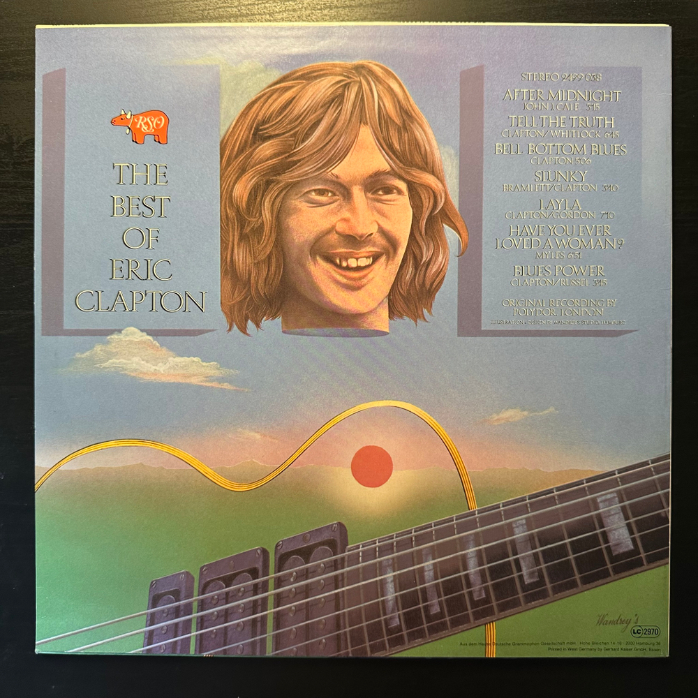 Eric Clapton - The Best Of Eric Clapton (Германия)