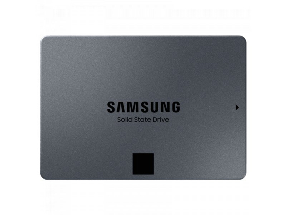 SSD накопитель Samsung 870 QVO 1ТБ, 2.5" SATA, SATA III, [MZ-77Q1T0BW]