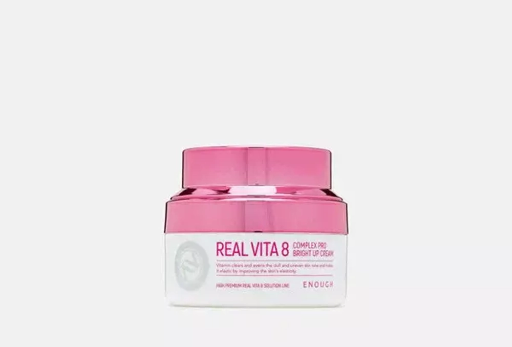 ENOUGH Real Vita 8 Complex Pro Bright up Cream Питательный крем для лица с 8 витаминами 50мл