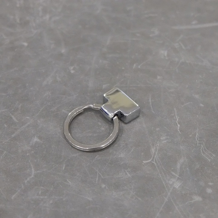 Брелок латунь (никель)