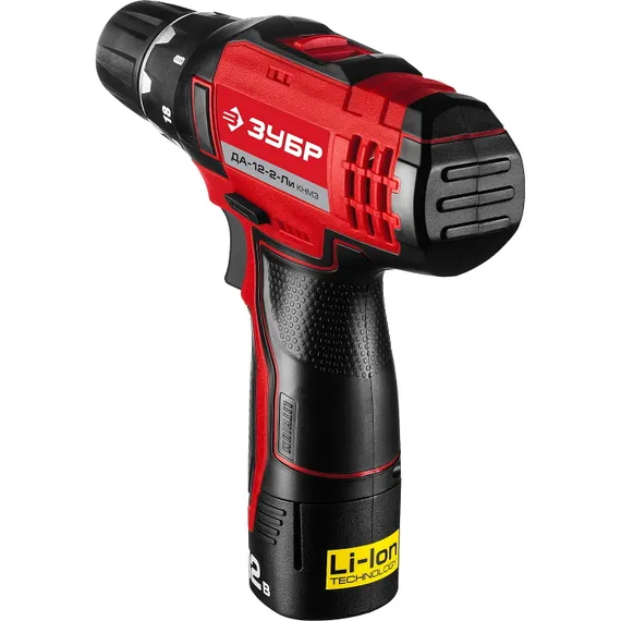 Аккумуляторный шуруповерт "ЗУБР" ДА-12-2-Ли КНМ3