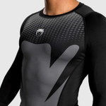 Рашгард Venum Attack LS Black\Grey