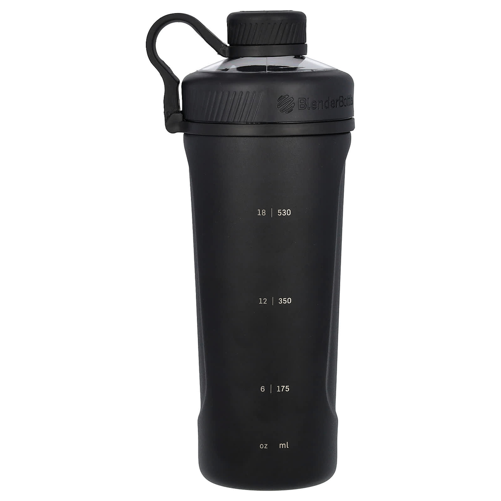 Blender Bottle, Radian, из изолированной нержавеющей стали, матовый черный, 770 мл (26 унций)