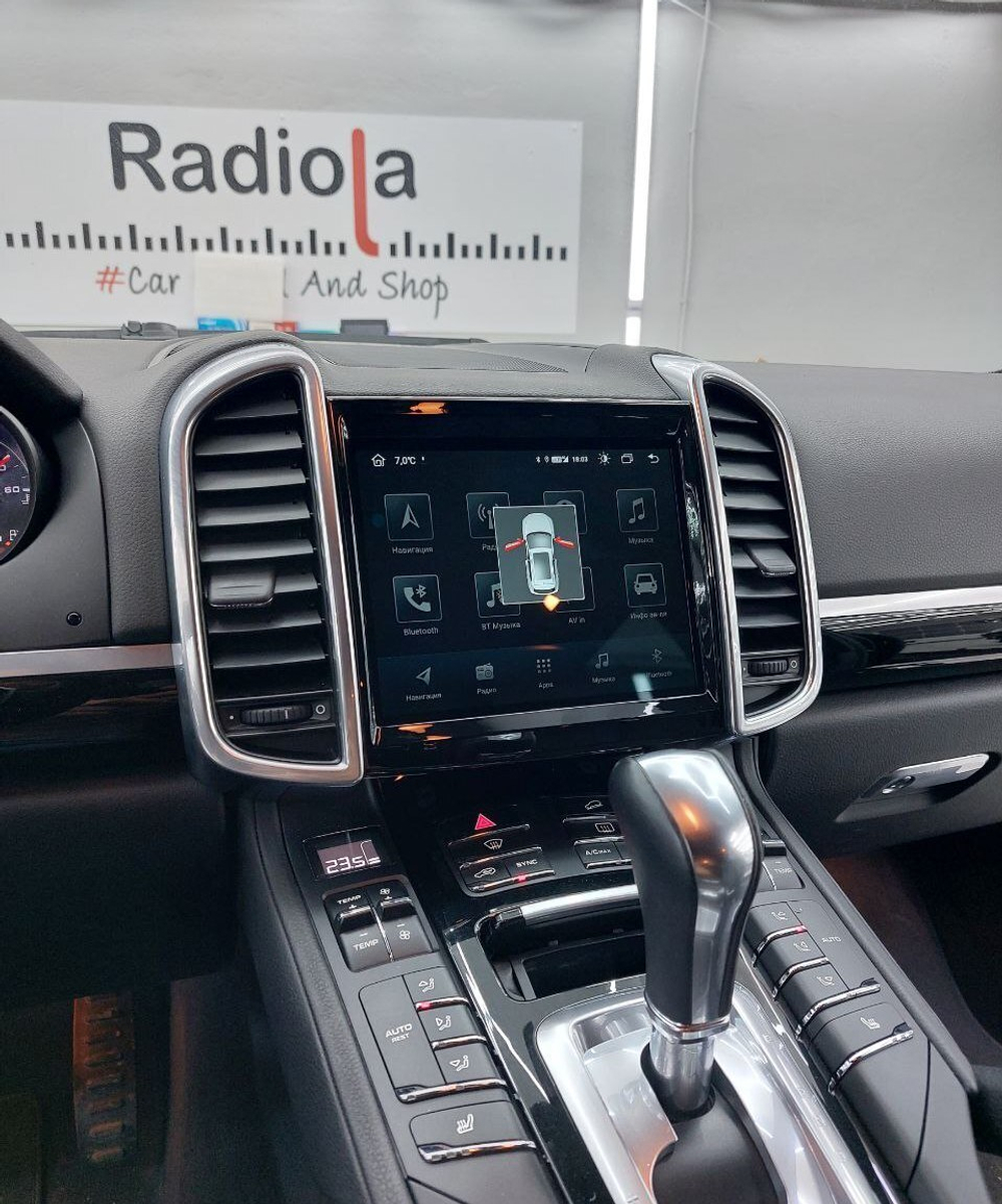 Магнитола Porsche Cayenne 958 2016-2018 PCM 4.0 - Radiola RDL-958 монитор 8.4" на Android 12, 8/128Гб, CarPlay, 4G SIM-слот