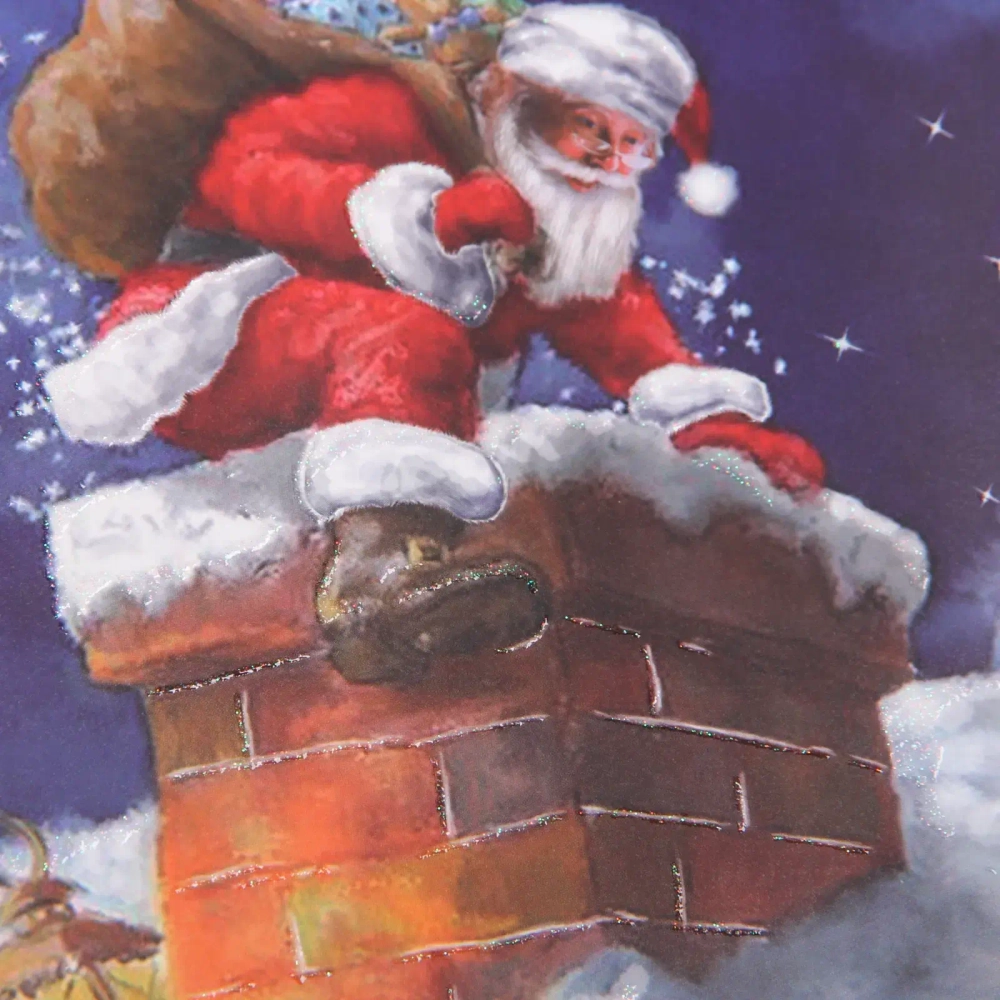 Пакет подарочный «Зимняя история» 18*23*8 см, микс