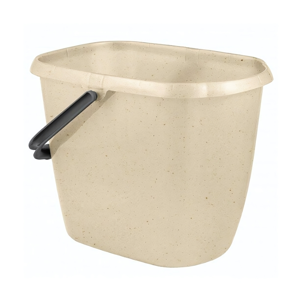 Ведро "Malta" прямоугольное 13л (бежевый)