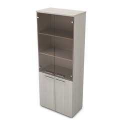 9НШД.005.12 Шкаф высокий со стеклом (800*450*2045)