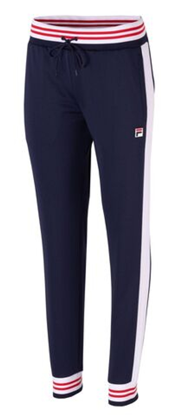 Мужские теннисные штаны Fila Bame - navy/white