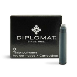 Набор картриджей Diplomat 6 шт черного цвета (D10275204)
