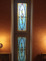 Витражи , UV фотопечать , объёмная UV фотопечать , ультратонкие ( 7 мм ) световые панели.