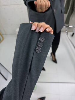 Блейзер женский арт. 1106 цвет "серый"