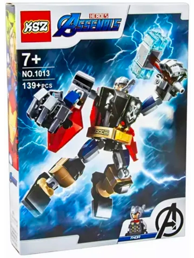 Конструктор Марвел Механическая броня Тора - 139 деталей