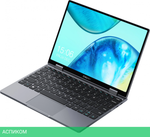 Ноутбук Chuwi MiniBook X N-series N100 12Gb SSD512Gb Intel UHD Graphics 10.51" IPS Touch WQXGA (1920x1200) Windows 11 Home grey WiFi BT Cam 3800mAh (1746362)
