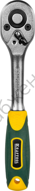 KRAFTOOL 1/4″, 72 зубца, трещотка для торцовых головок (27791-1/4)