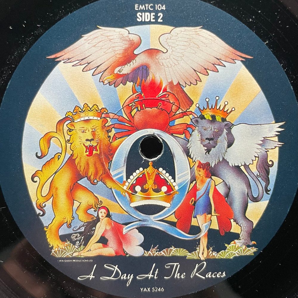 Queen - A Day At The Races (Англия 1976г.)