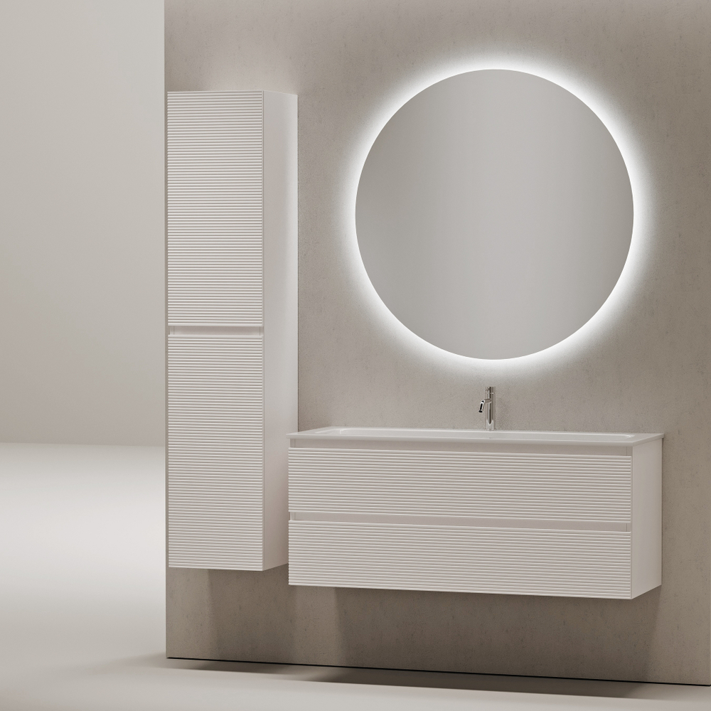 Тумба с раковиной Sancos Folk 120 см FL120W bianco
