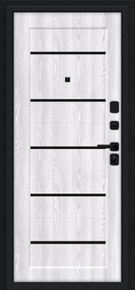 Борн/SBlack Букле черное/Riviera Ice 205*86 правое