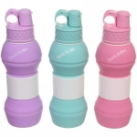 Бутылка силиконовая складная 550мл «Турист»
