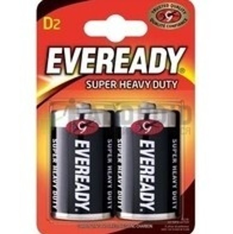 Батарейка Eveready D R20 BL2