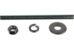 Шпилька крепежная, М8, 100 мм, сталь, серый, надежный