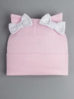 Шапка для девочки осенняя с ушками