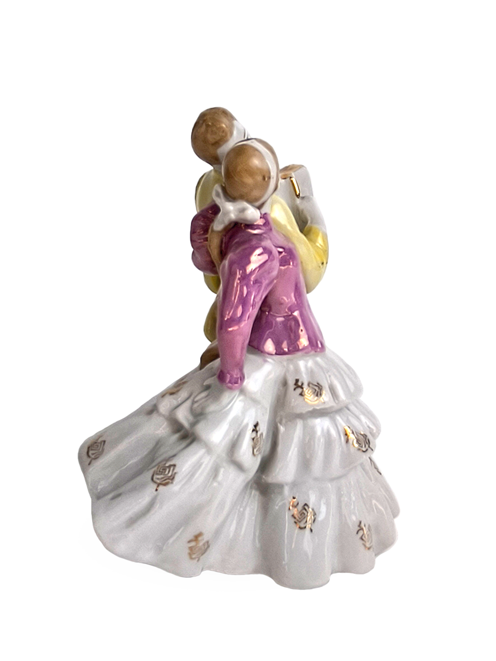 Фарфоровая статуэтка "Уральская кадриль" Дулево