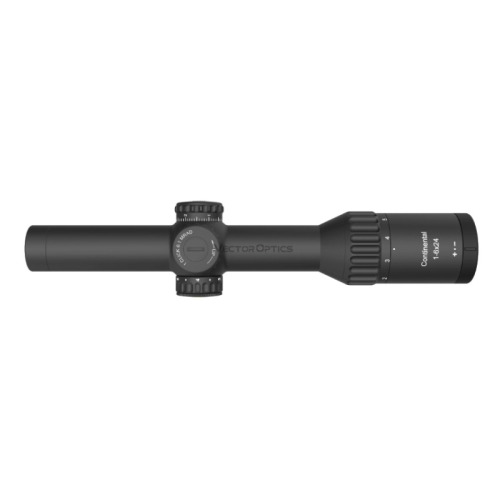 Оптический прицел Vector Optics 30мм SFP Continental X6 1-6x24i Hunting Fiber ( Сетка VET-FDR / с подсветкой )