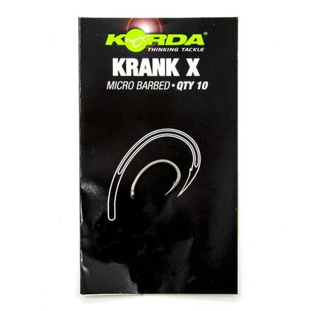 KORDA Крючок Krank-X №6 с бородкой 10шт
