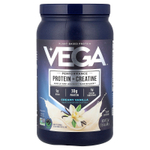 Vega, растительный протеин с креатином для повышения результативности, со вкусом ванили, 624 г (1 фунт 6 унций)