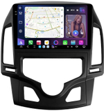 Магнитола для Hyundai i30 1 2007-2012 (климат) - FarCar XXL043M монитор 9.5" 2K QLED на Android 14, TS20, 8+256Гб, CarPlay, 4G SIM-слот