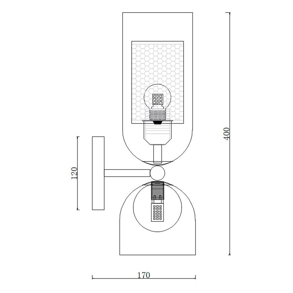 Оригинальный Настенный Светильник Catch Wall Elite By Imperiumloft
