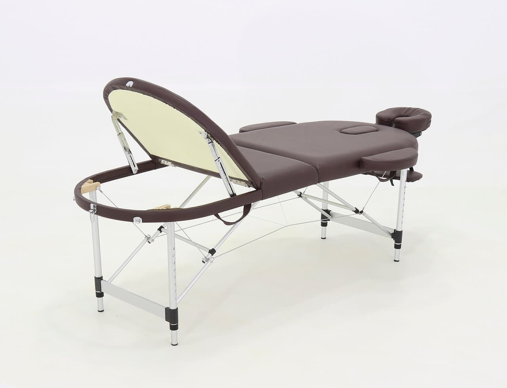 Массажный складной стол JFAL03 овал