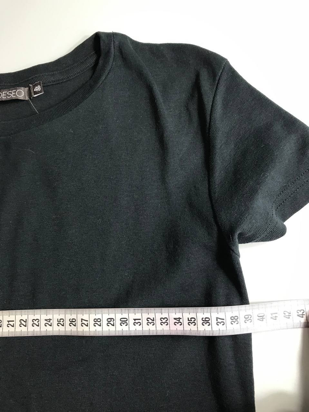 Футболка DESEO хлопковая, базовая 48 размер