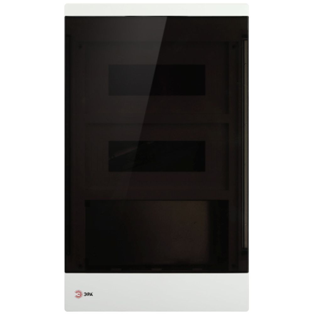 Корпус пластиковый встраиваемый ЭРА MULTIBOX со слаботочным отсеком 24 модуля IP40 белый | Корпуса пластиковые