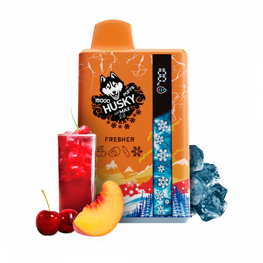 Одноразовая электронная сигарета Husky Airmax 2.0 - Fresher (15000 затяжек) Одноразовая электронная сигарета Husky Airmax 2.0 - Fresher (15000 затяжек)