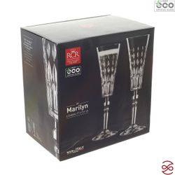 Набор фужеров для шампанского RCR Marilyn170 мл (6 шт)