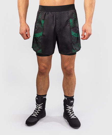 Шорты спортивные Venum Matupa Black/Green/Gold