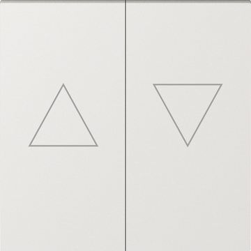 Клавиша 2-я со стрелками для жалюзи,  матовый кашемир,  серия A07