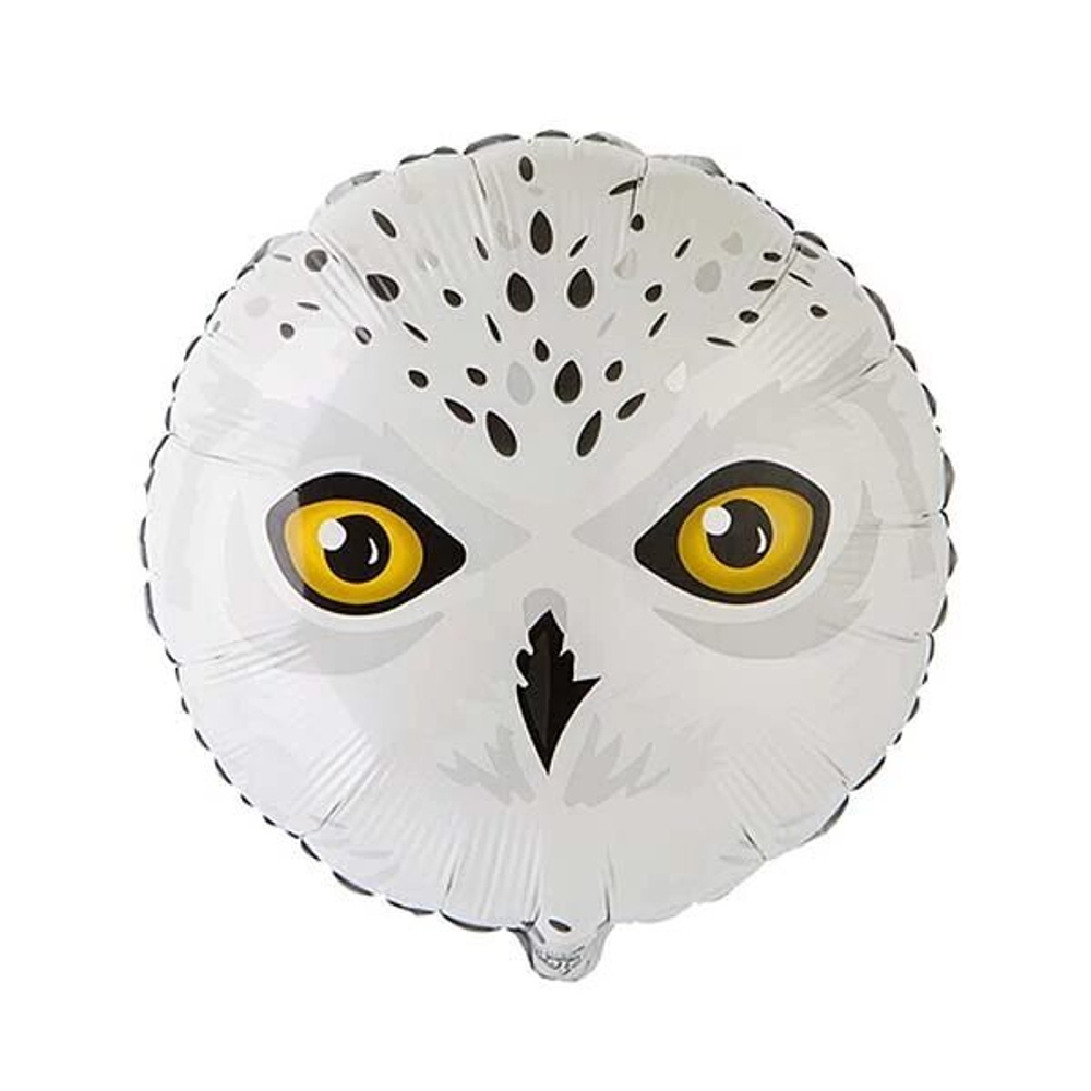 Шар воздушный "Сова полярная" 48см