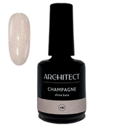 Камуфлирующая крепкая каучуковая база HARD Nail ARCHITECT 16 CHAMPAGNE Shine Base 15 ml