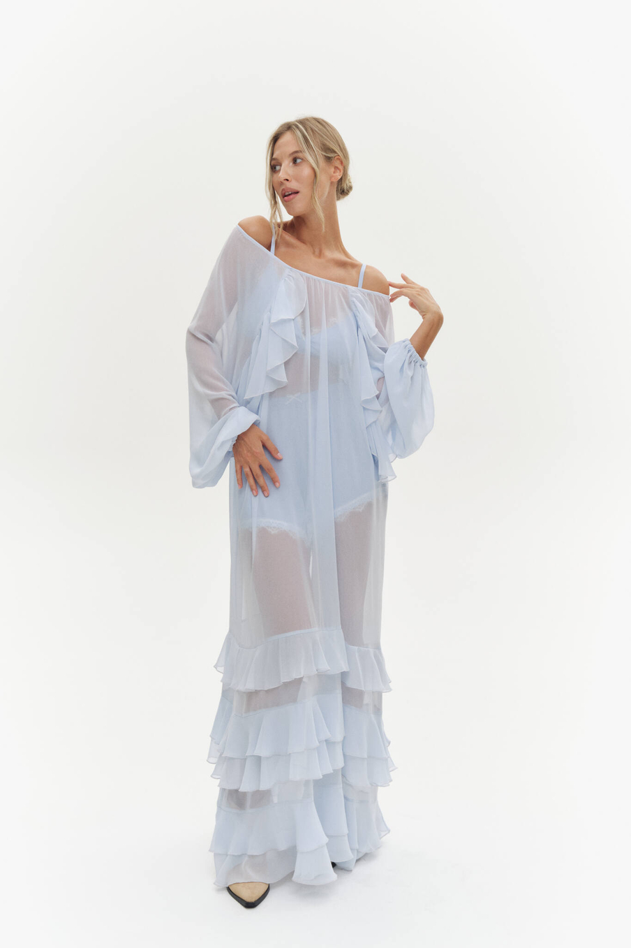 Платье BOHO | Голубой