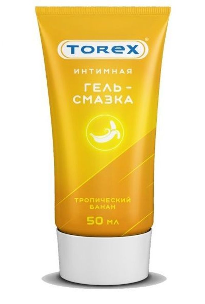Смазка на водной основе TOREX &quot;Тропический банан&quot; - 50 мл.